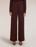 Pinstriped palazzo pants in flowing fabric image number 2