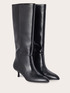 High boot with kitten heel image number 2