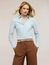 Mixed cotton poplin shirt image number 0