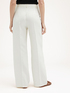 Flowing pinstriped palazzo trousers image number 1