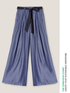 Tencel palazzo trousers image number 4