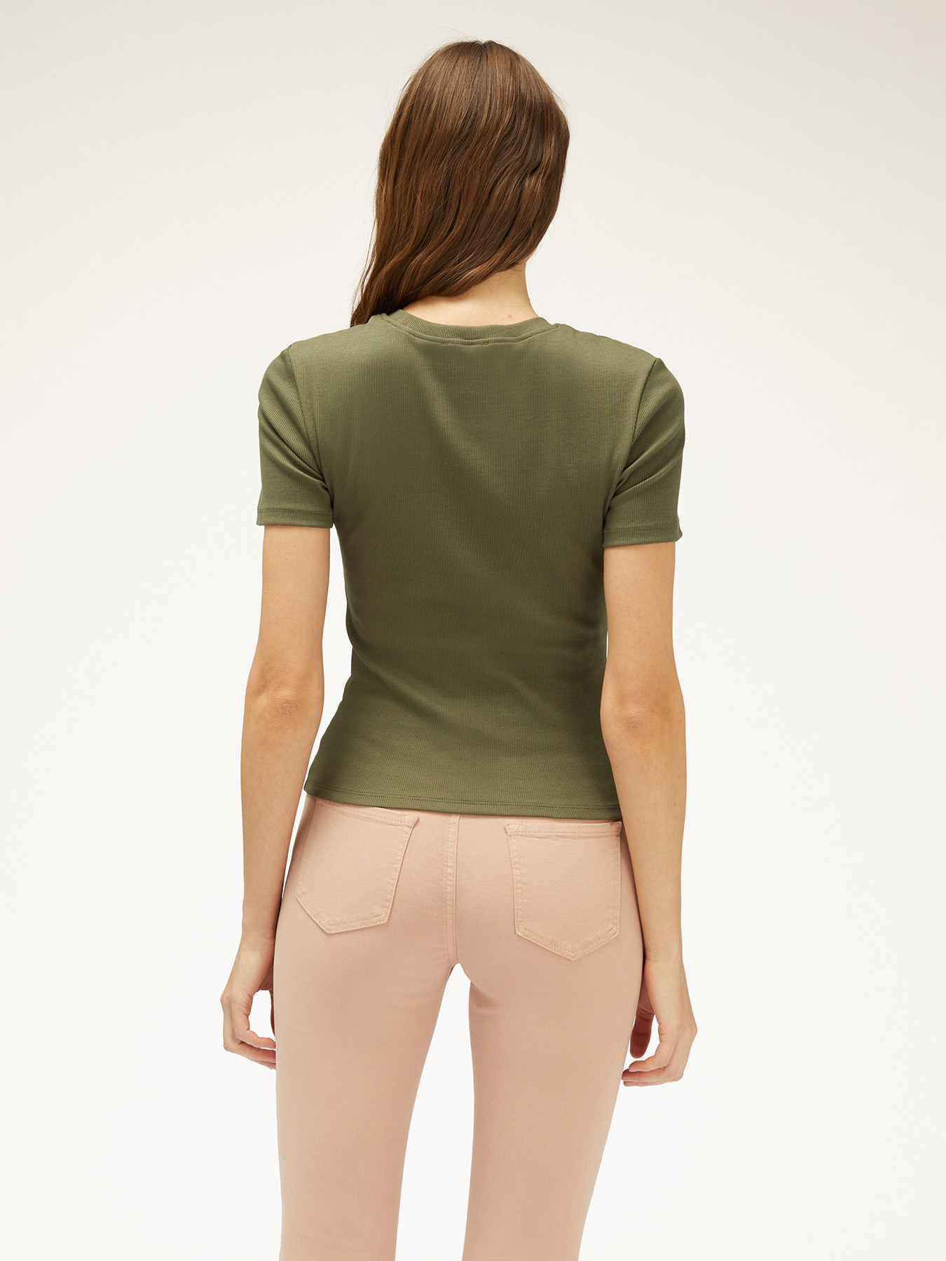 Bedrucktes, geripptes T-Shirt image number 1