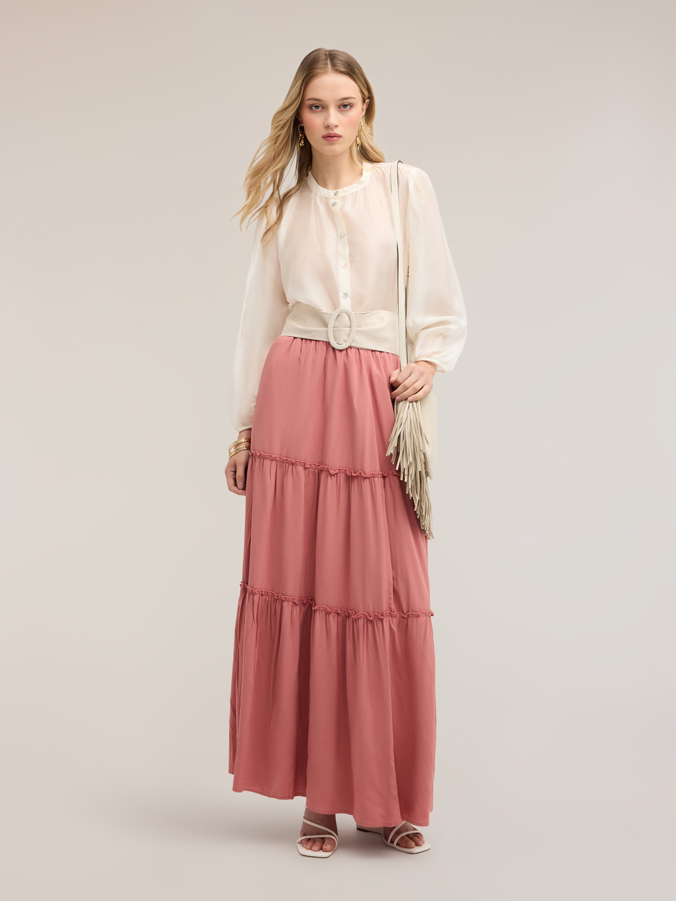 Chemise avec dentelle dans le dos image number 3