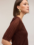Kurzer Strickpullover in Knitteroptik image number 2