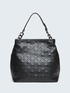 Quilted tote bag with studs image number 2