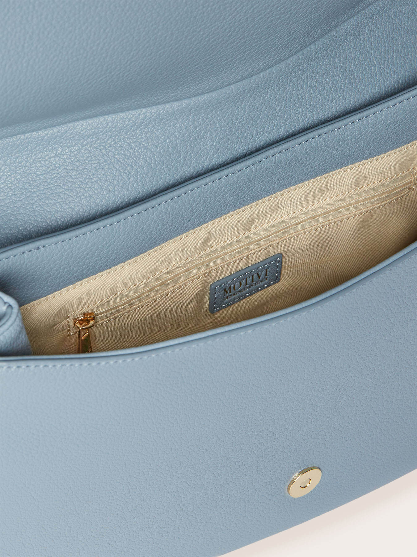 Coated fabric shoulder bag image number 3