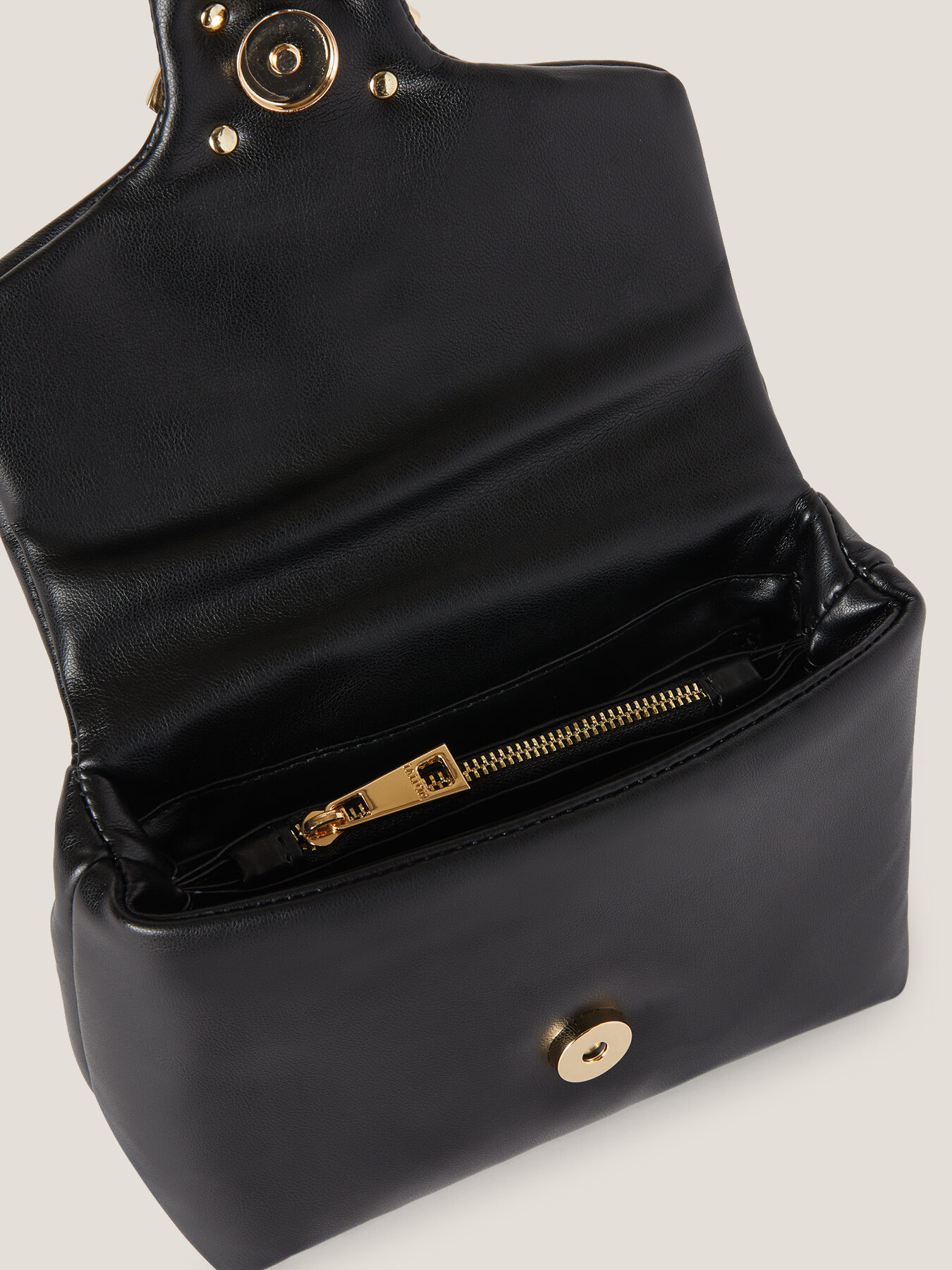 Mini Girly soft en similicuir imitation matelass&eacute; image number 4