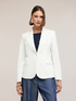 Strukturierter Blazer aus Baumwollmischung image number 2
