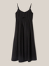 Langes Kleid aus Lyocell mit Denim-Effekt und Cut-Out image number 3