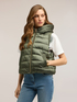 Padded nylon gilet image number 2