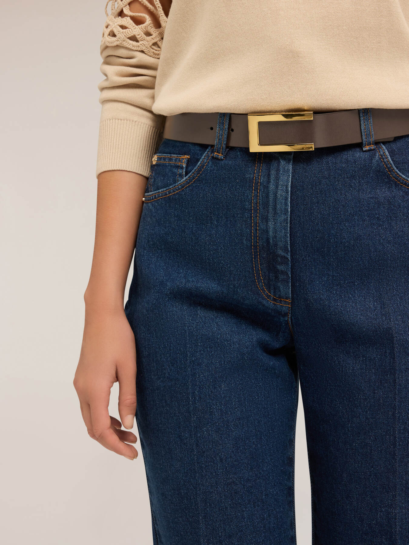 Ceinture avec boucle rectangulaire image number 0