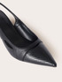 Slingback pumps with spool heel image number 3