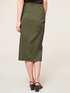 Pencil skirt with gathers image number 1