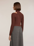 Turtleneck with shoulder cut-out image number 1