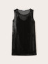 Kurzes Netzkleid mit Pailletten image number 4