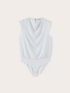 Bluse-Body aus Georgette mit Fil Coup&eacute; image number 4