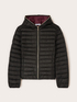Lightweight hooded down jacket image number 4