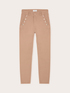 Skinny trousers with button feature image number 4