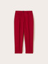 Regular fit linen blend trousers image number 4