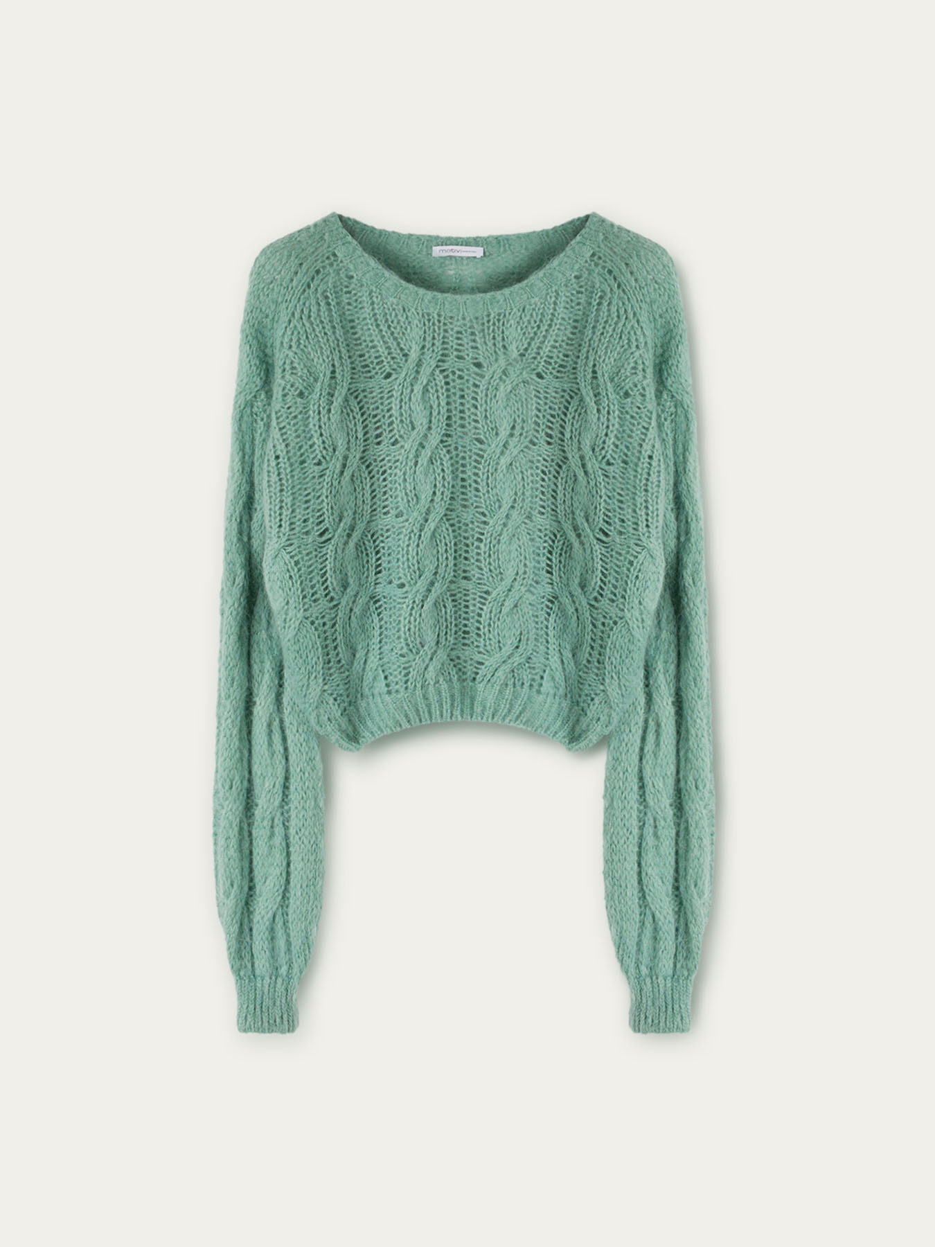 Zopfpullover Mohairgemisch image number 3