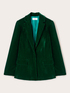 Blazer aus glattem Samt image number 4