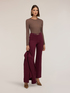 Ribbed T-shirt in modal blend image number 2