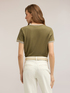 Tricou cu margini tricotate image number 1