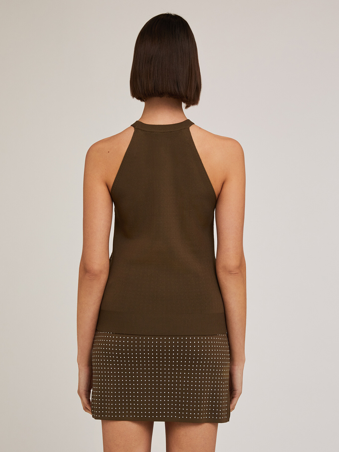 Top en maille avec strass image number 1