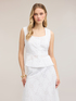 Sangallo top with peplum image number 2