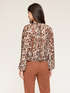 Weich fallende Bluse mit Animaliermuster image number 1
