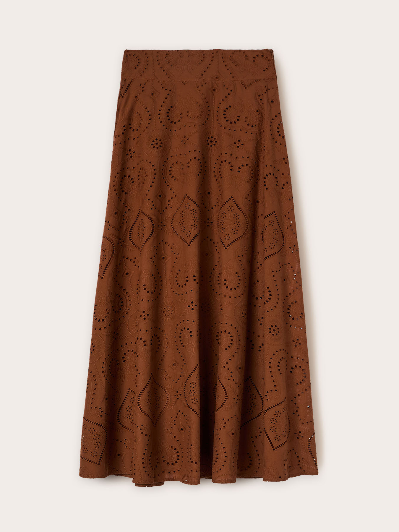 Long eyelet lace dress image number 4