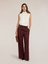 Blouse en satin avec col mao image number 2