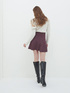 Short jacquard skirt image number 1