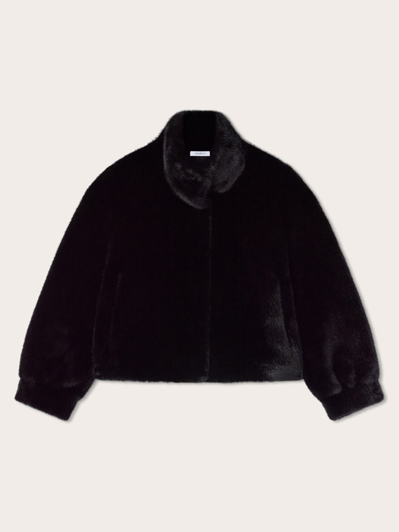 Chaqueta de invierno con cuello alto