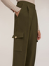 Pantalones cargo con tobillo el&aacute;stico image number 3
