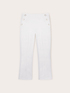 Kick flare trousers with button detail image number 4
