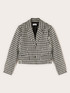 Veste courte pied-de-poule image number 4