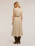 Rochie midi din jerseu lurex image number 1