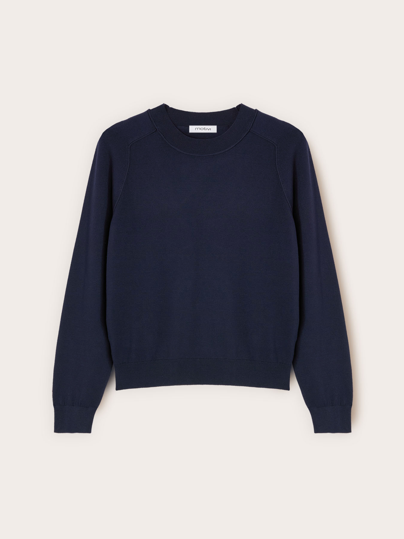 Striped viscose blend sweater image number 3