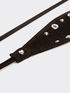 Genuine suede sash with studs image number 2
