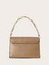 Shoulder bag with chain and twist lock image number 2