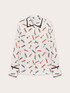 Lipstick pattern shirt image number 4