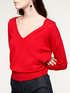 Maglia basic scollo a v image number 2
