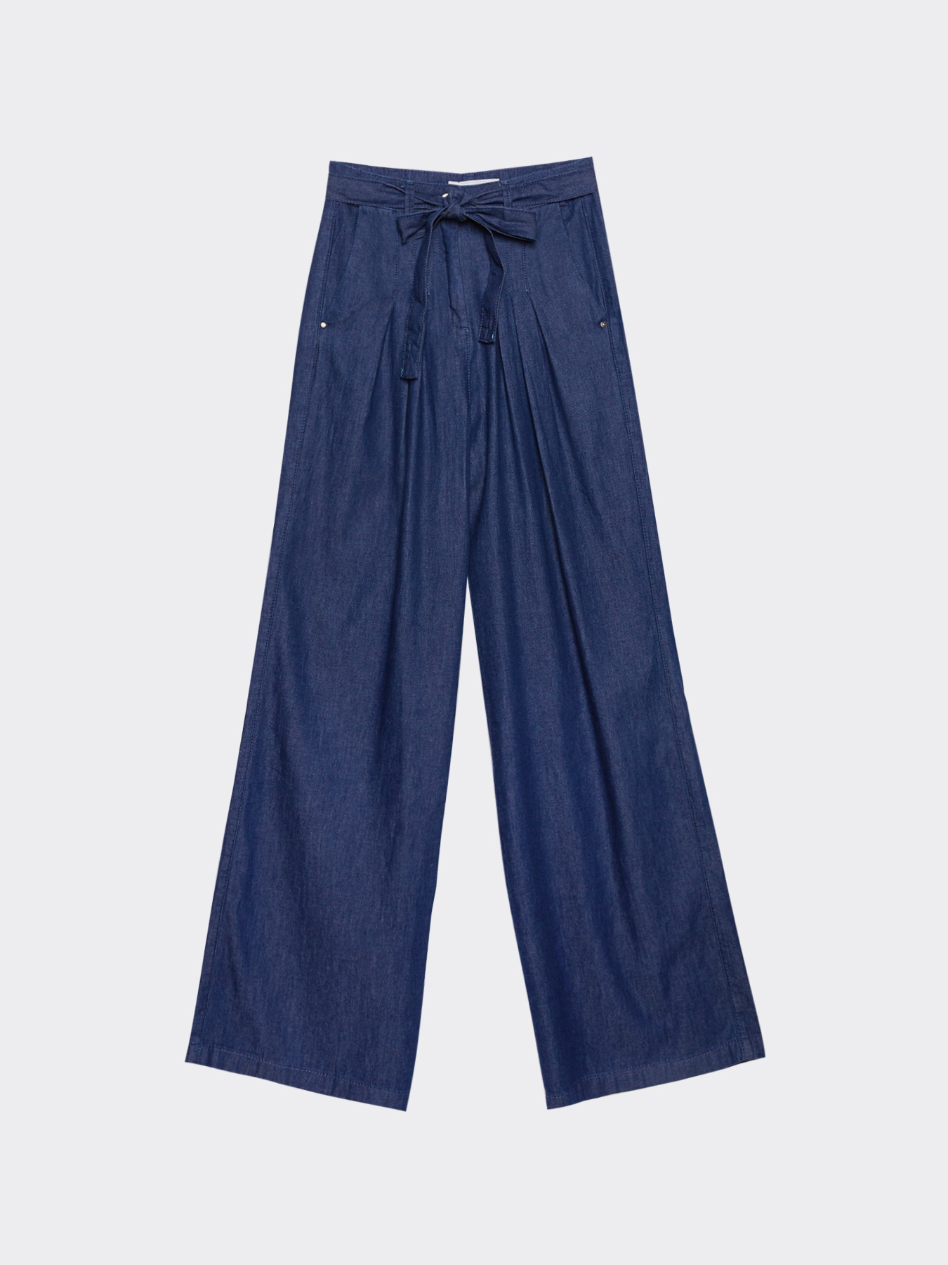 Jean large en chambray image number 3