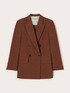 Jacket with topstitching The Tailoring Lab image number 5