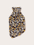 Top en viscose avec imprim&eacute; et drap&eacute; image number 4