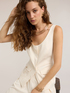 Fitted vest with buttons image number 3