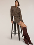 Tweed jacket with metal buttons image number 3
