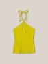 Top halter neck in jersey a costine image number 3