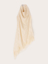 Asymmetric draped satin dress image number 4